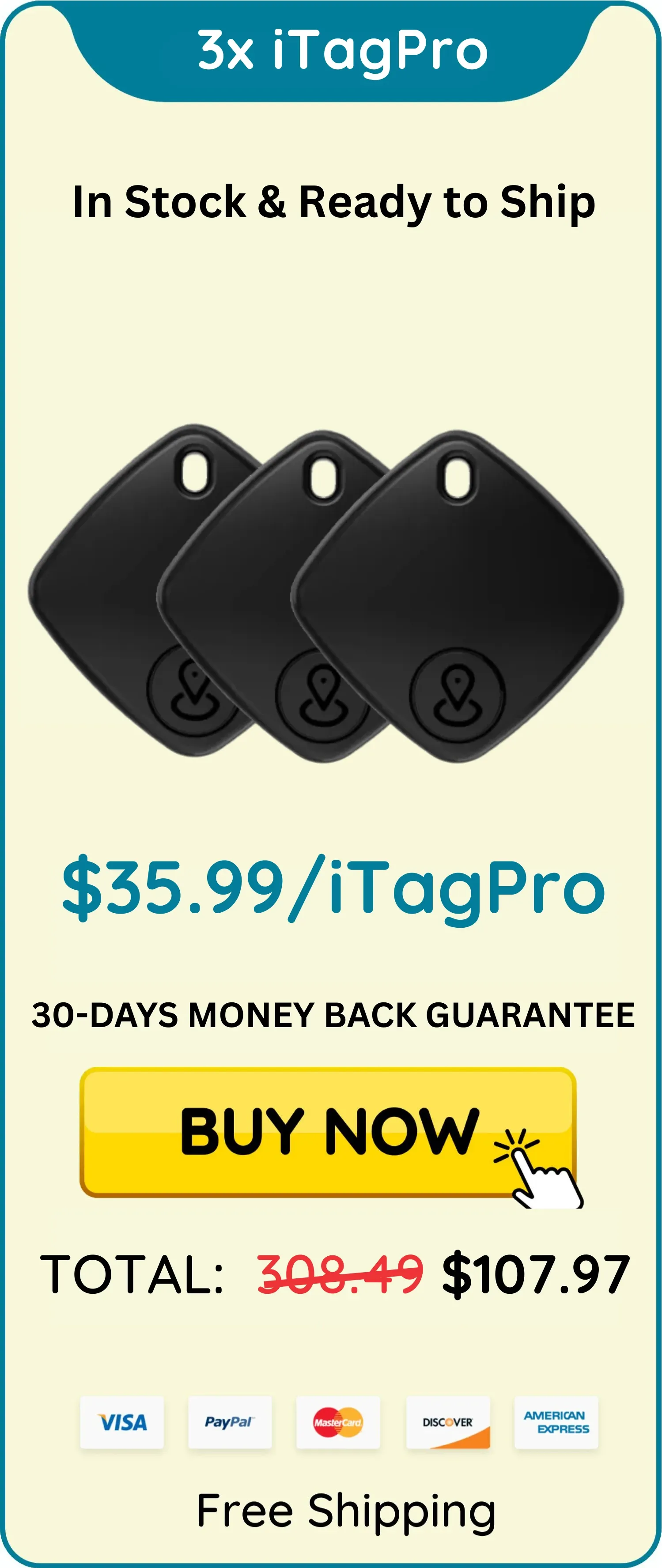 order iTagPro Tracker